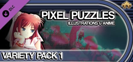 Pixel Puzzles Illustrations &amp; Anime - Jigsaw Pack: Variety Pack 1